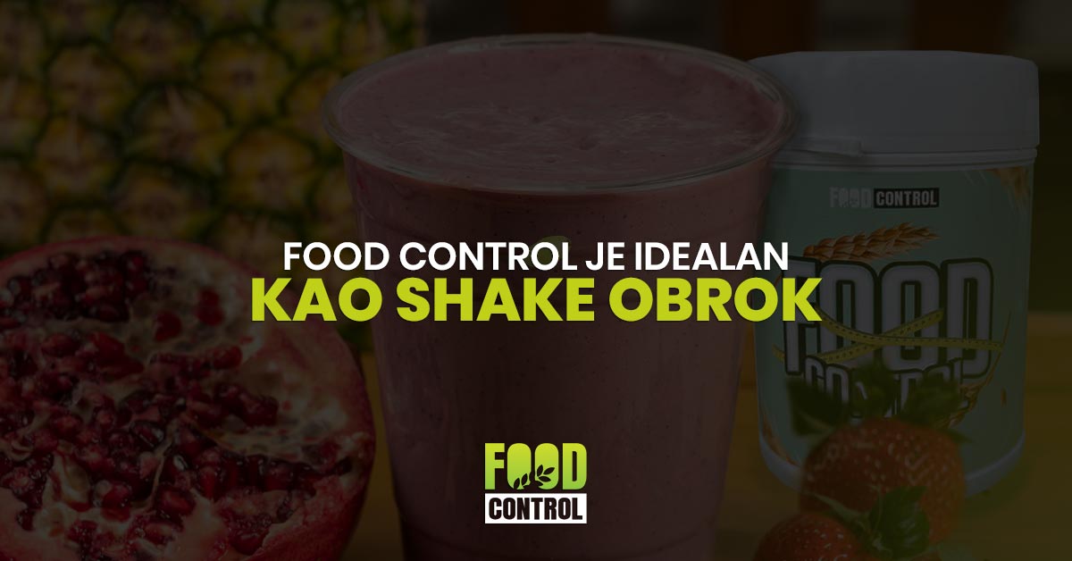 Food Control je idealan kao shake obrok